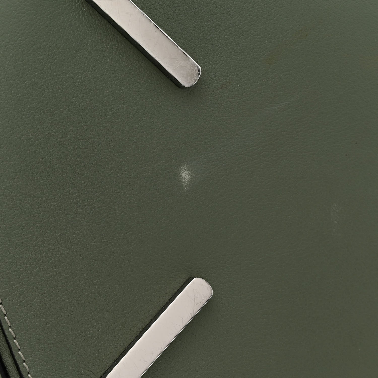 Loewe Calfskin Large Puzzle Bag Dark Sage 12 of 14