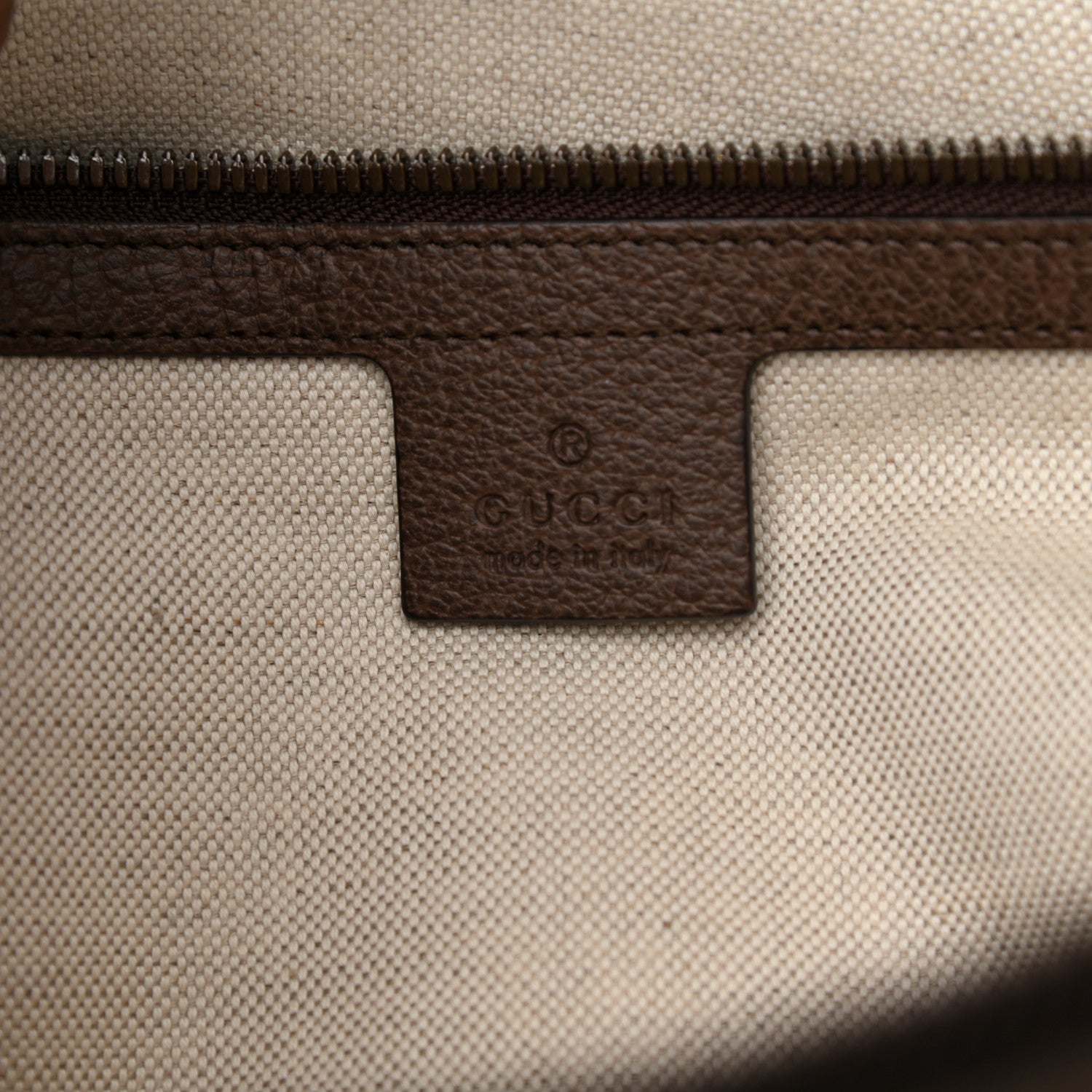 Gucci GG Supreme Monogram Web Medium Ophidia Messenger Bag Brown 6 of 11