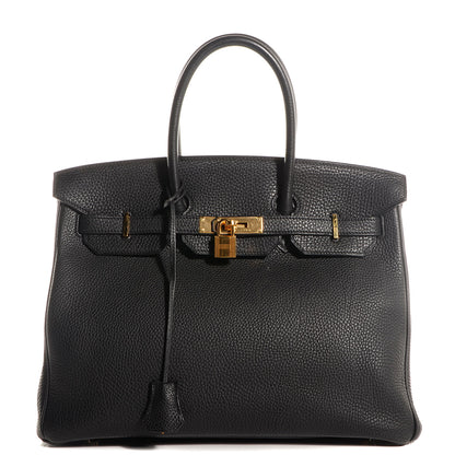 Hermes Togo Birkin 35 Black 1 of 20