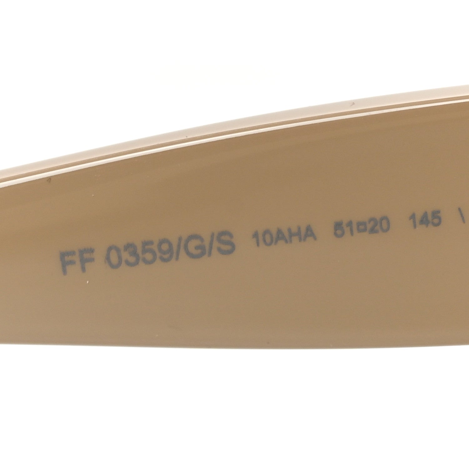 Fendi Acetate F is Fendi Sunglasses FF 0359/G/S Beige 6 of 6