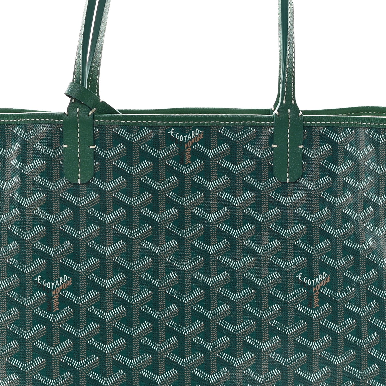 Goyard Goyardine Saint Louis PM Green 9 of 11