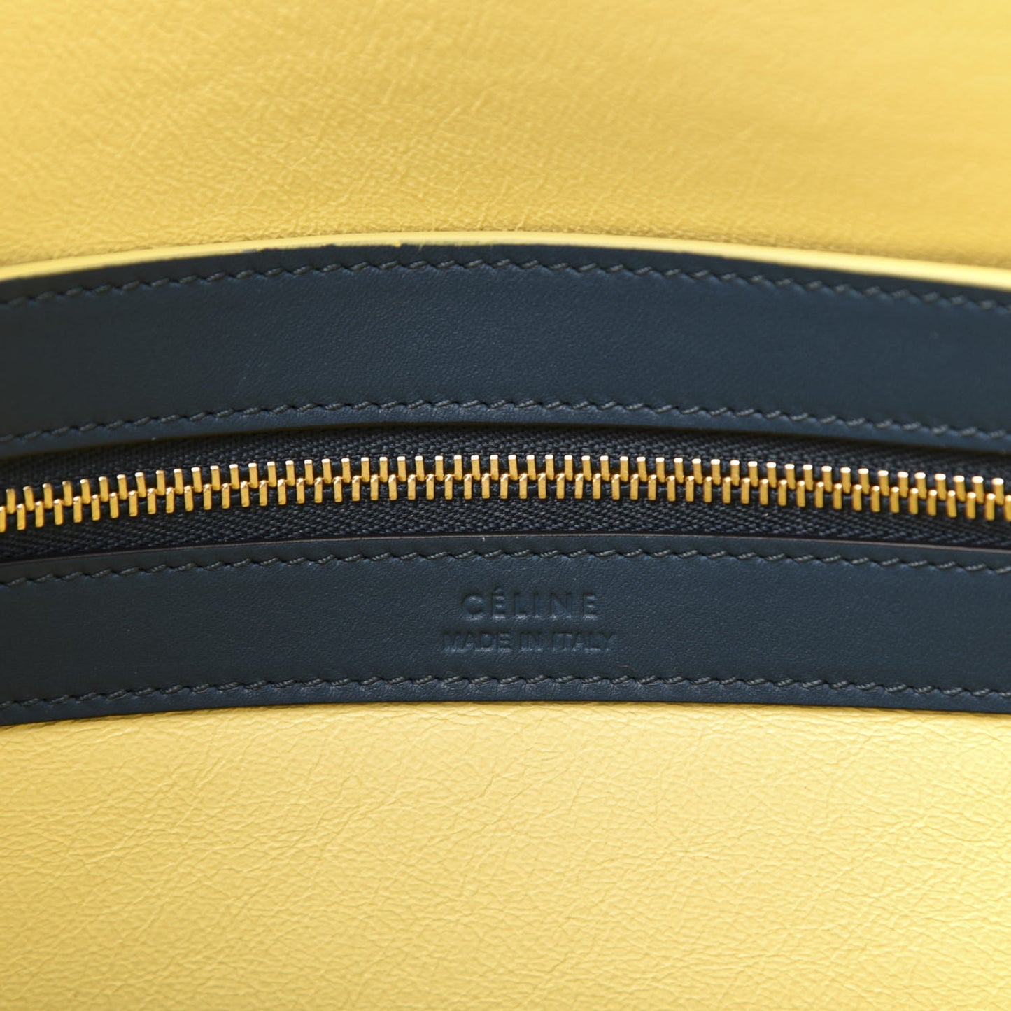 Smooth Calfskin Small Tassel Cabas Phantom Deep Blue