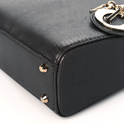 Christian Dior Lizard Mini Lady Dior Grey 9 of 9