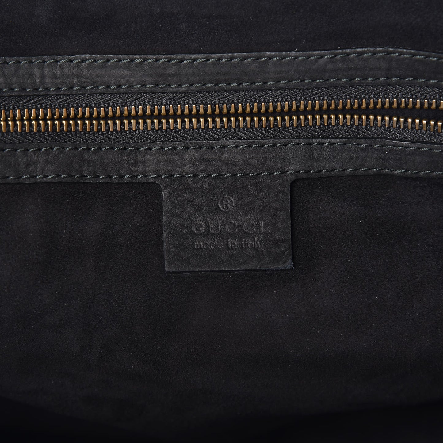 Nubuck Top Handle Satchel Black