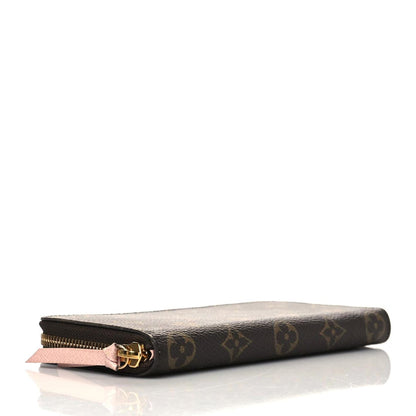 Louis Vuitton Monogram Clemence Wallet Rose Ballerine 4 of 7