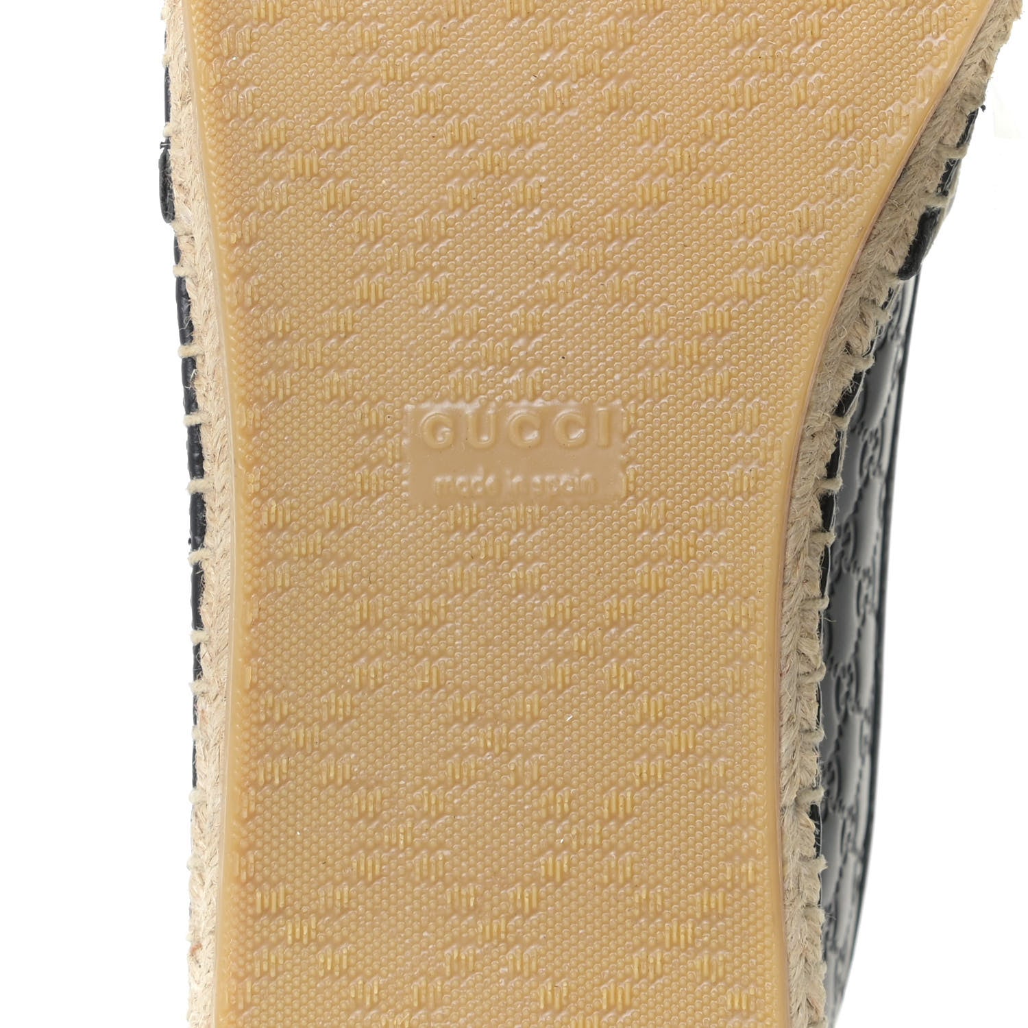 Gucci Microguccissima Signature Espadrilles 40 Black 7 of 11