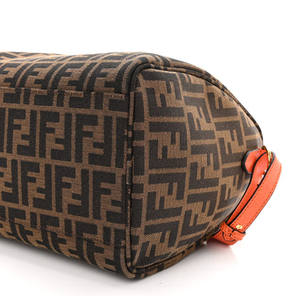 Fendi Zucca Vitello Elite Small Boston Tobacco Arancio 11 of 11