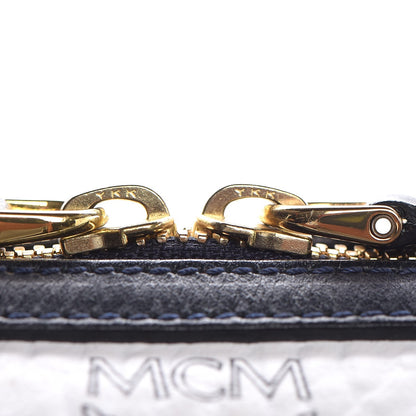 MCM Visetos Heritage Boston Satchel White 10 of 18