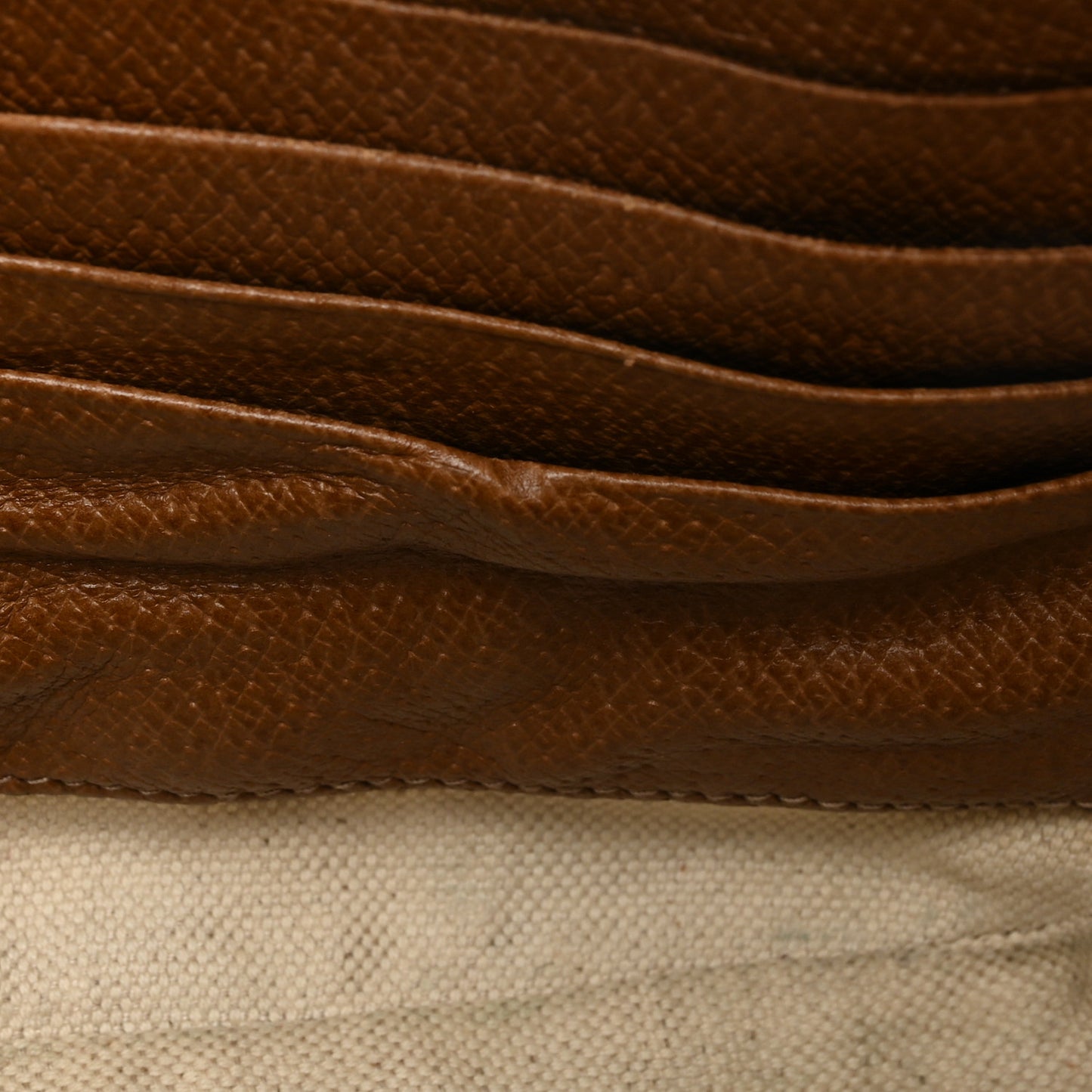 Monogram Mini Bree Messenger Bag Beige Tabacco