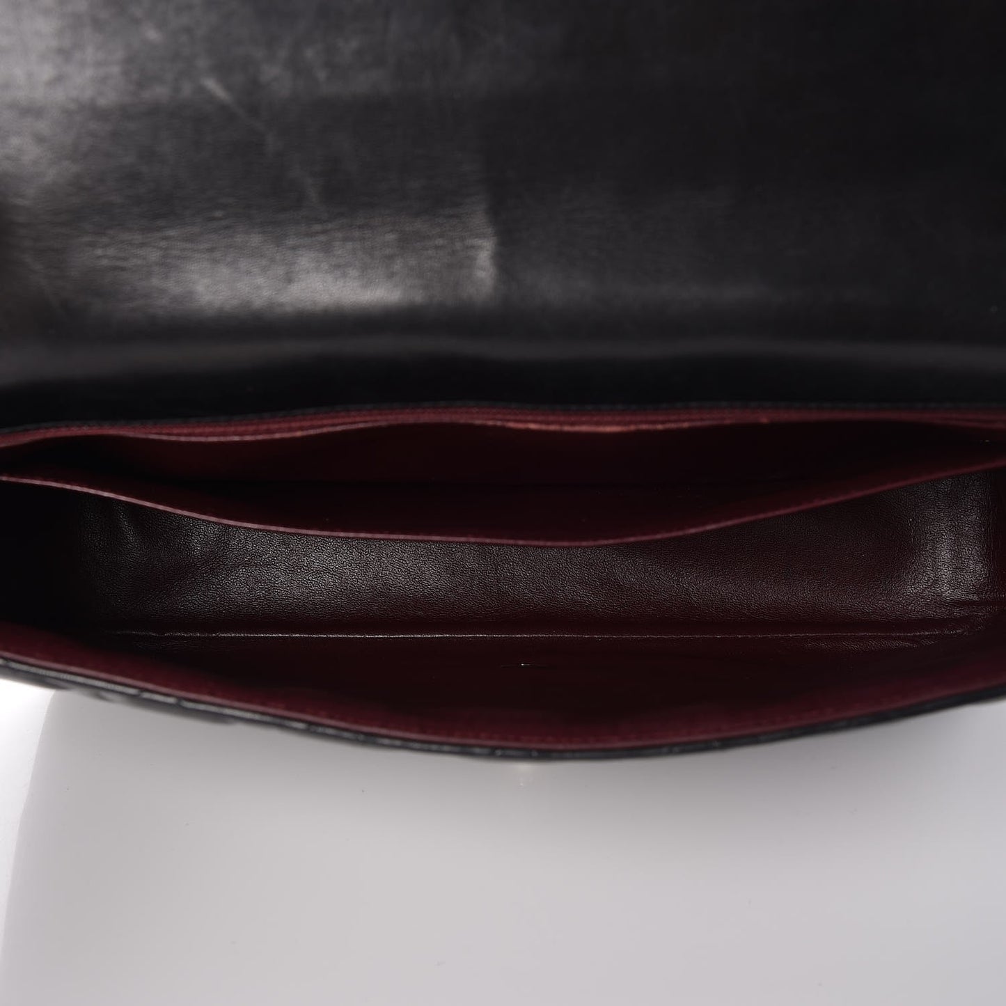 Lambskin Quilted Maxi Single Flap Black