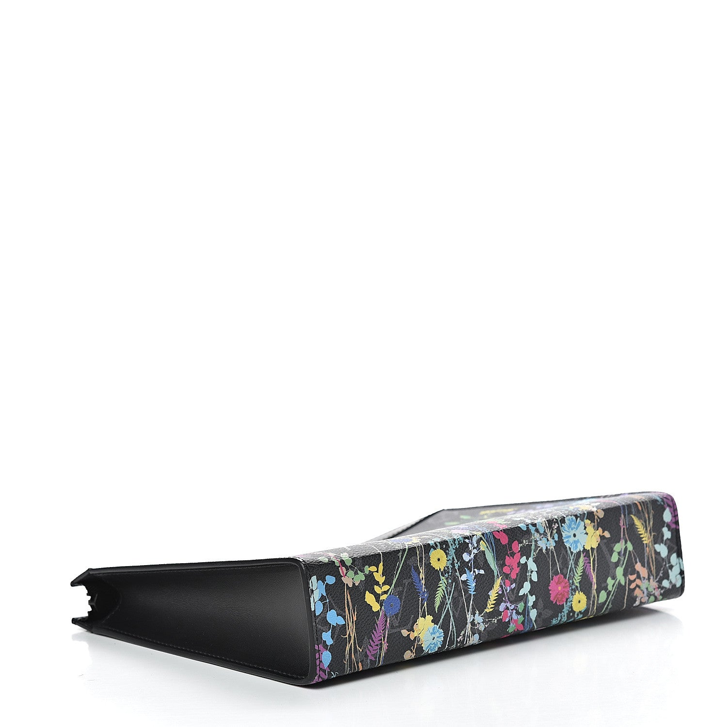 Louis Vuitton Monogram Eclipse Folia Pochette Voyage MM 3 of 7