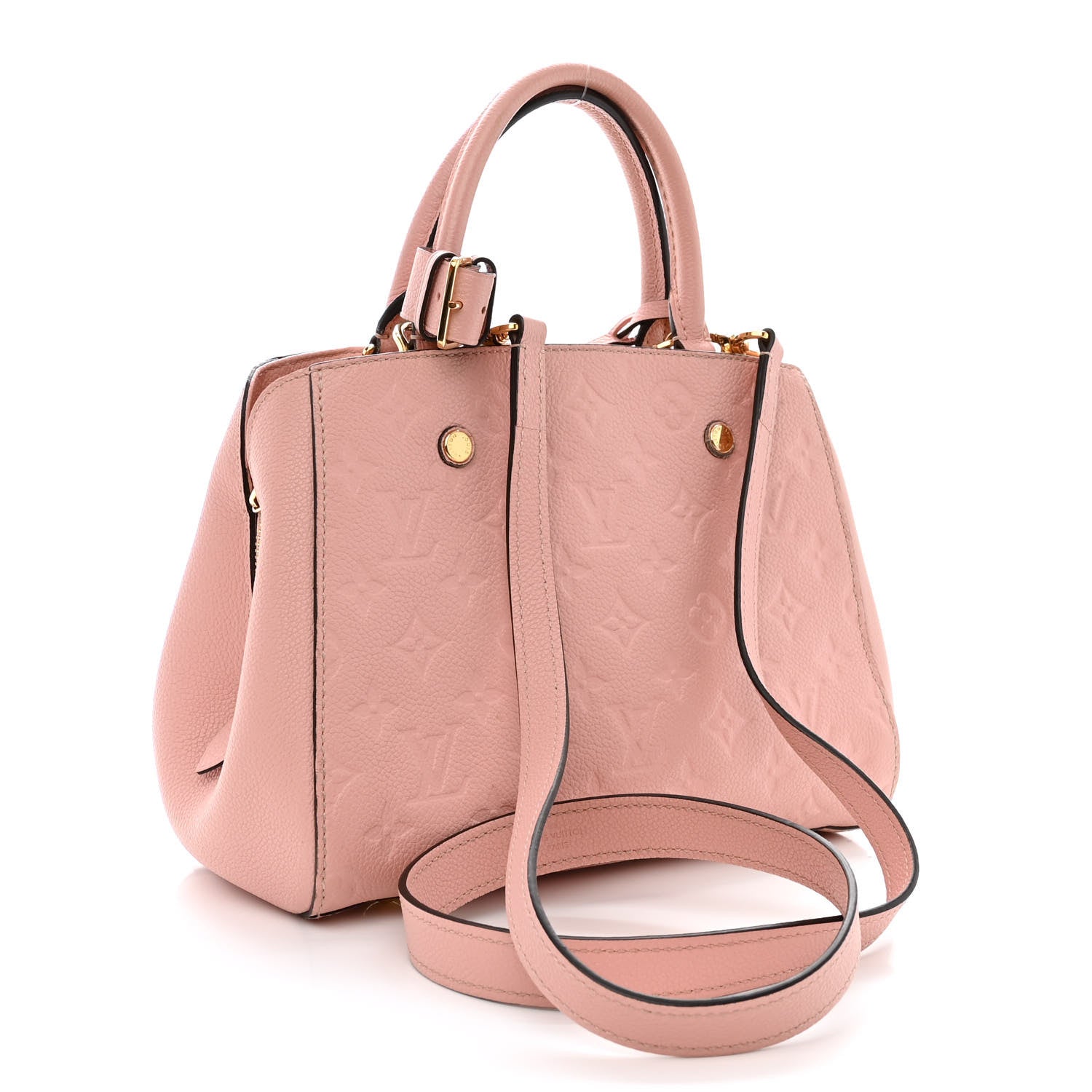 Louis Vuitton Empreinte Montaigne BB Rose Poudre 3 of 11