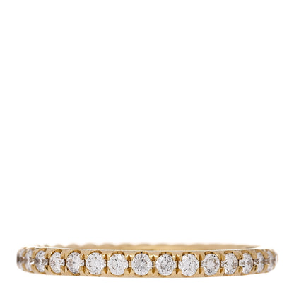 David Yurman 18K Yellow Gold Diamond 2mm Cable Collectibles Band Ring 54 7 1 of 5