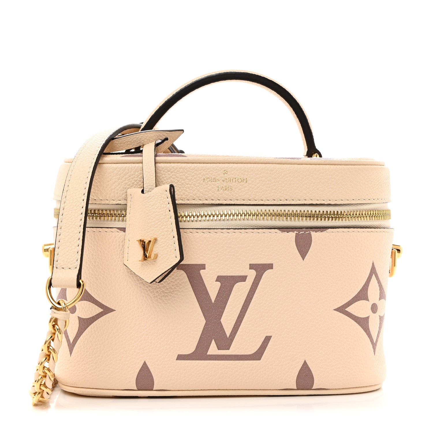 Louis Vuitton Empreinte Monogram Giant Vanity PM Creme Bois de Rose 1 of 9