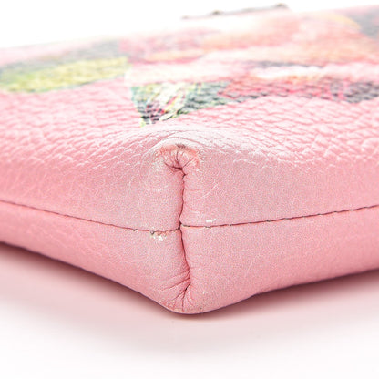 Dolce & Gabbana Grained Calfskin Painted Rose Crossbody Rosa 9 of 12