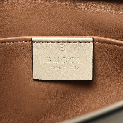 Gucci Nappa Pearl Studded Mini Queen Margaret Broadway Shoulder Bag Mystic White 6 of 11
