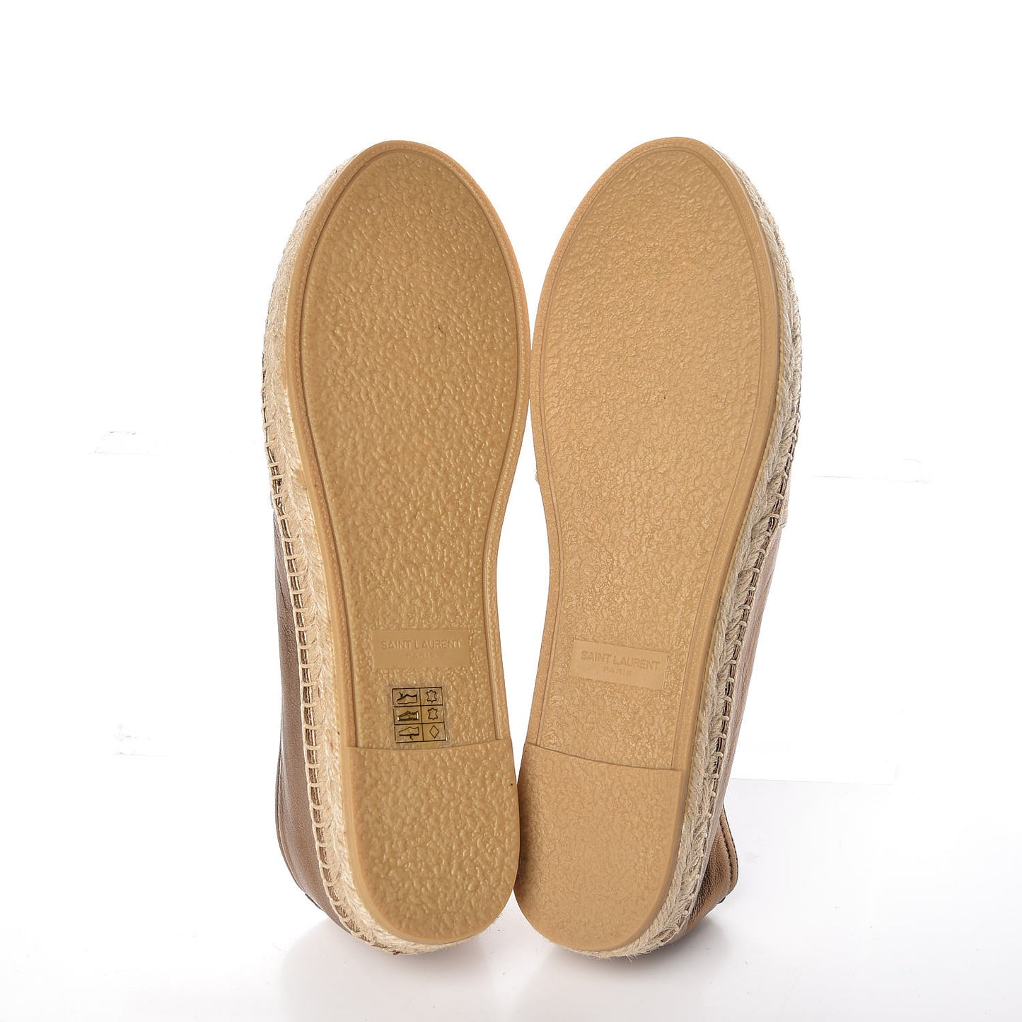 Metallic Lambskin Monogram Espadrilles 39.5 Metal Carry
