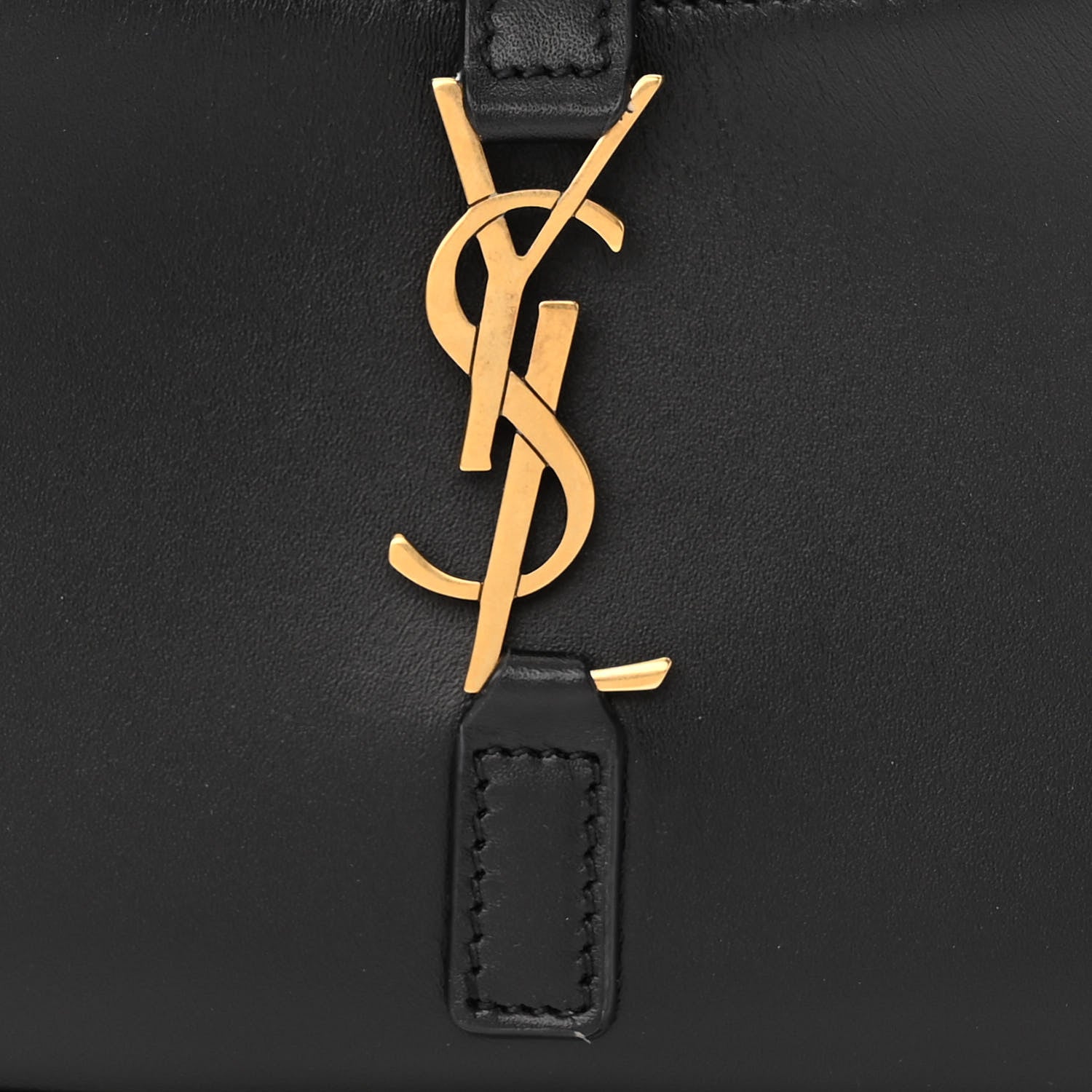 Saint Laurent Smooth Calfskin Le 5 A 7 Mini Hobo Black 7 of 9