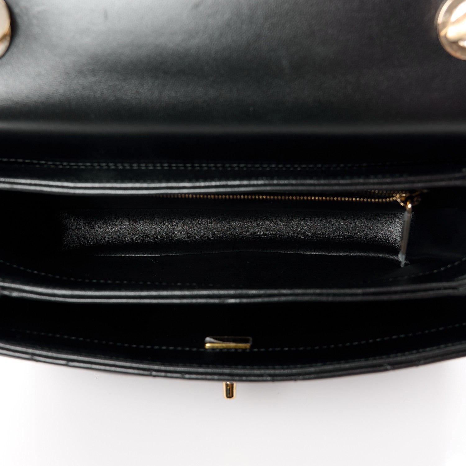 Chanel Lambskin Quilted Small Trendy CC Dual Handle Flap Bag Black 5 of 12