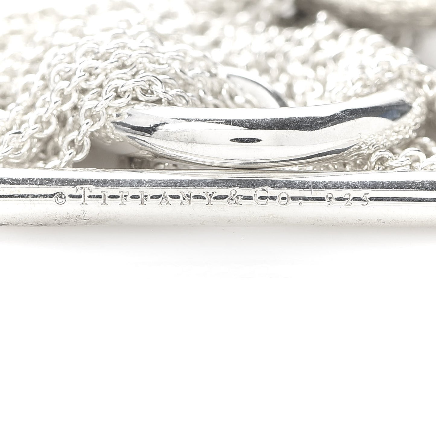Sterling Silver Multi-Chain Circle Toggle Bracelet