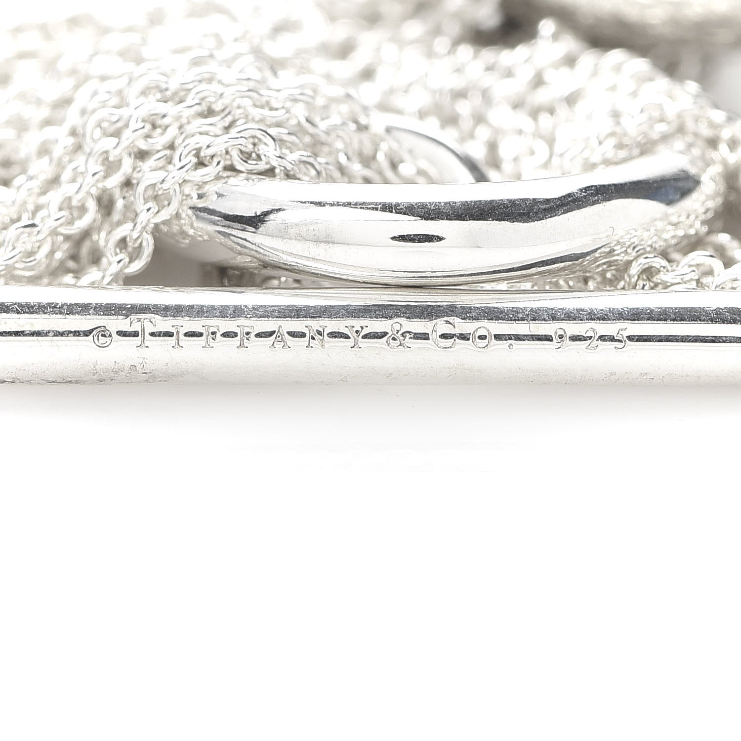Tiffany Sterling Silver Multi-Chain Circle Toggle Bracelet 5 of 6