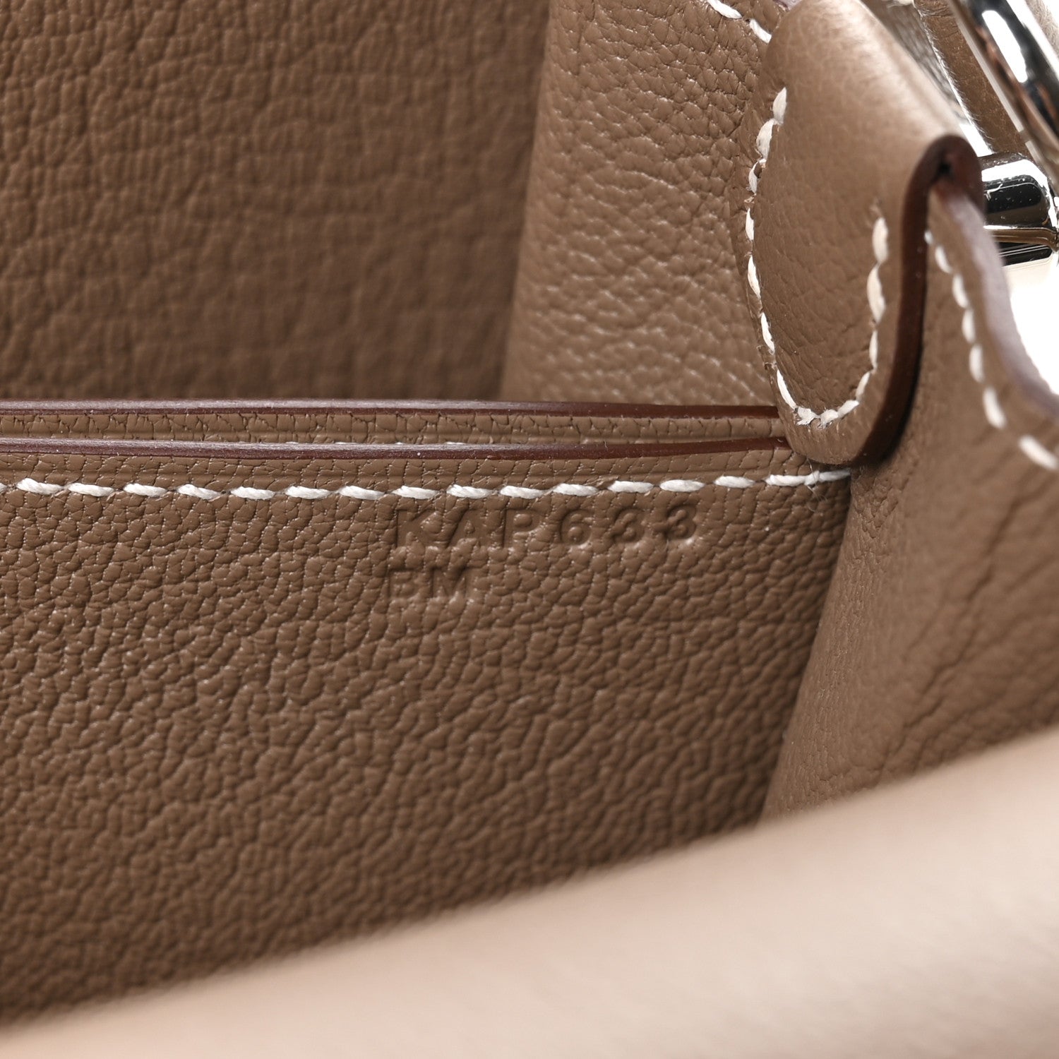 Hermes Evercolor Mini Sac Roulis Etoupe 7 of 10
