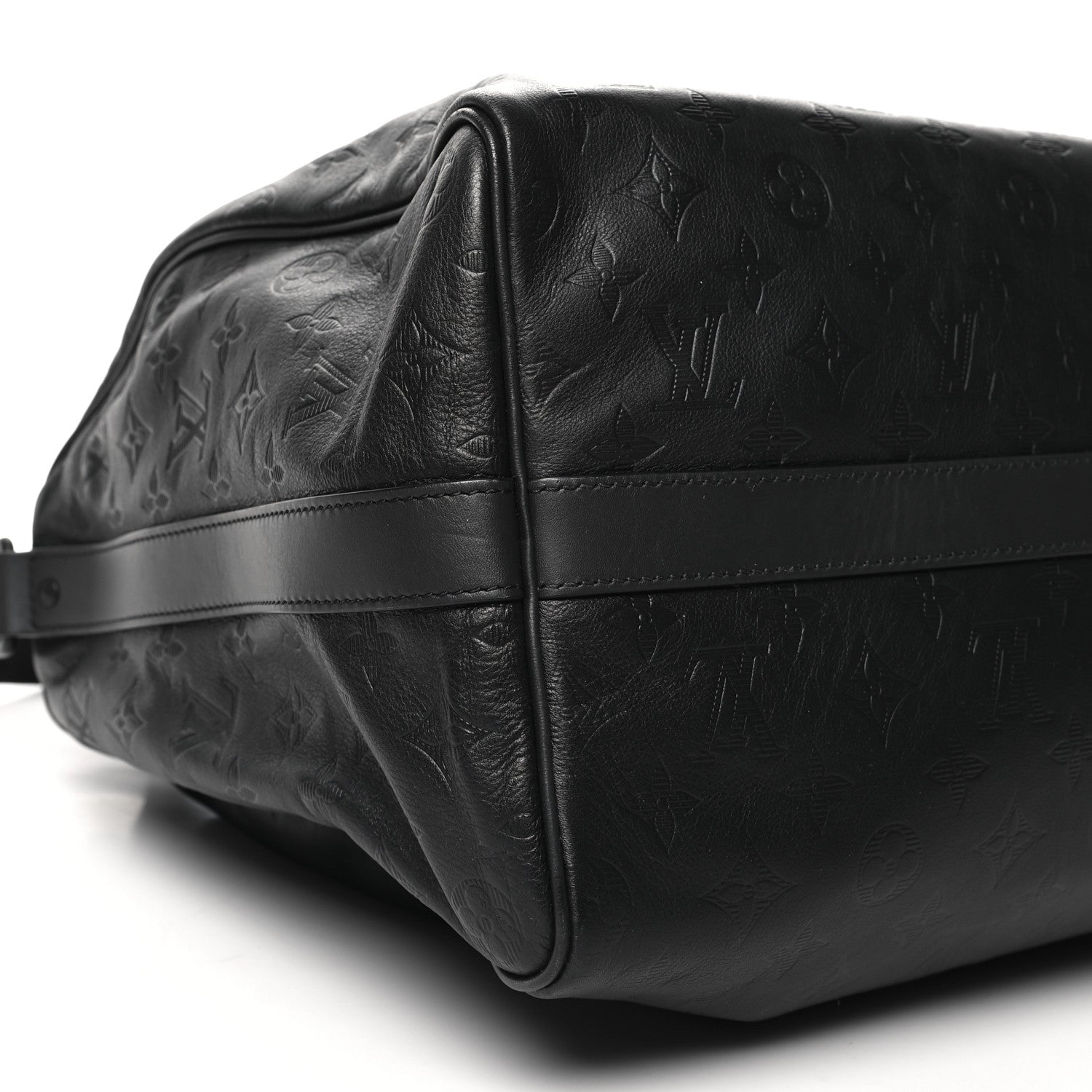 Louis Vuitton Calfskin Shadow Monogram Mens Speedy Bandouliere 40 8 of 9