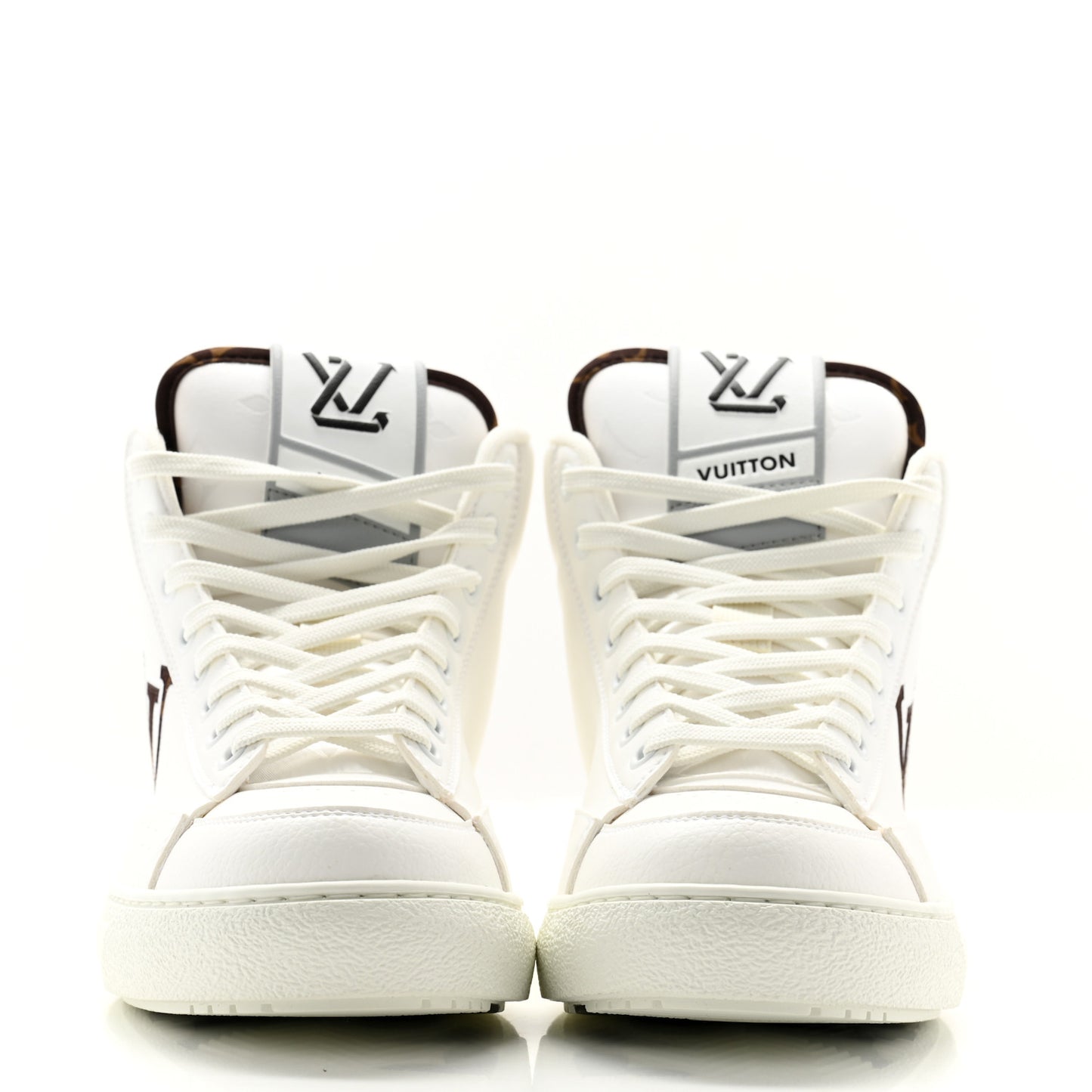 Recycled Polyester Charlie Sneakers 37.5 White Cacao Brown