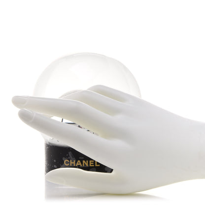 Chanel Glass CC Shopping Bag Snow Globe 2 of 5