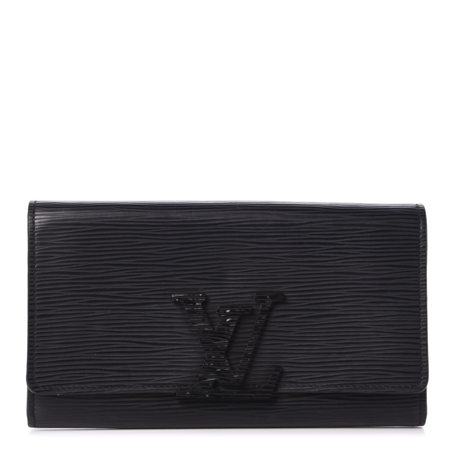 Louis Vuitton Epi Louise Wallet Black 1 of 10