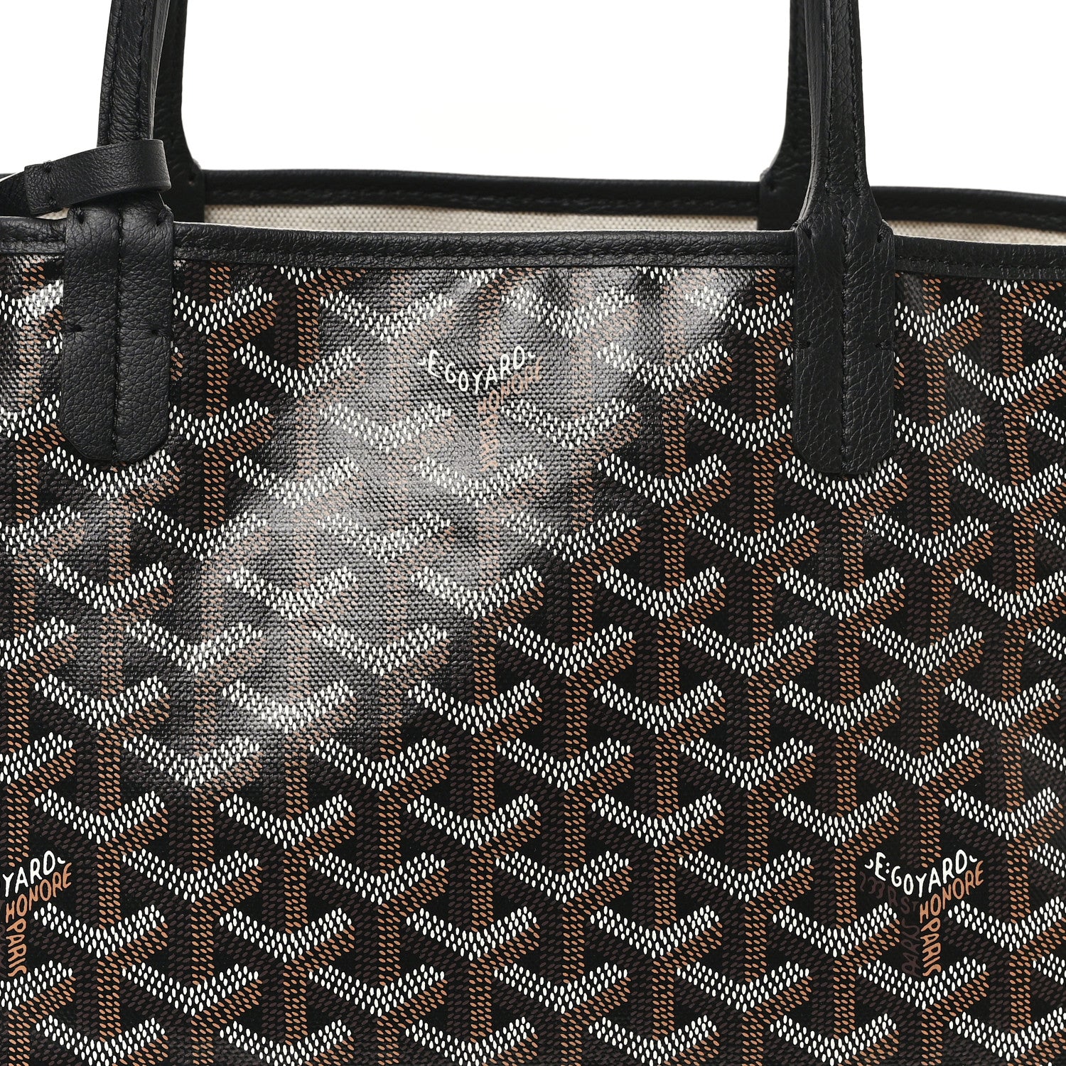 Goyard Goyardine Saint Louis PM Black 9 of 11