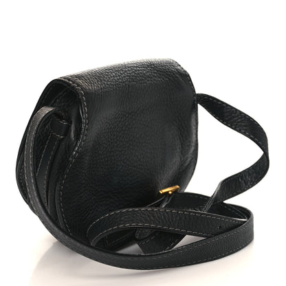 Chloe Calfskin Mini Marcie Round Crossbody Bag Black 3 of 9