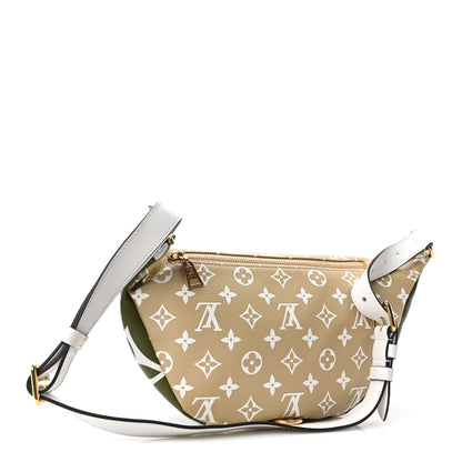 Louis Vuitton Monogram Giant Bumbag Kaki Beige 2 of 8