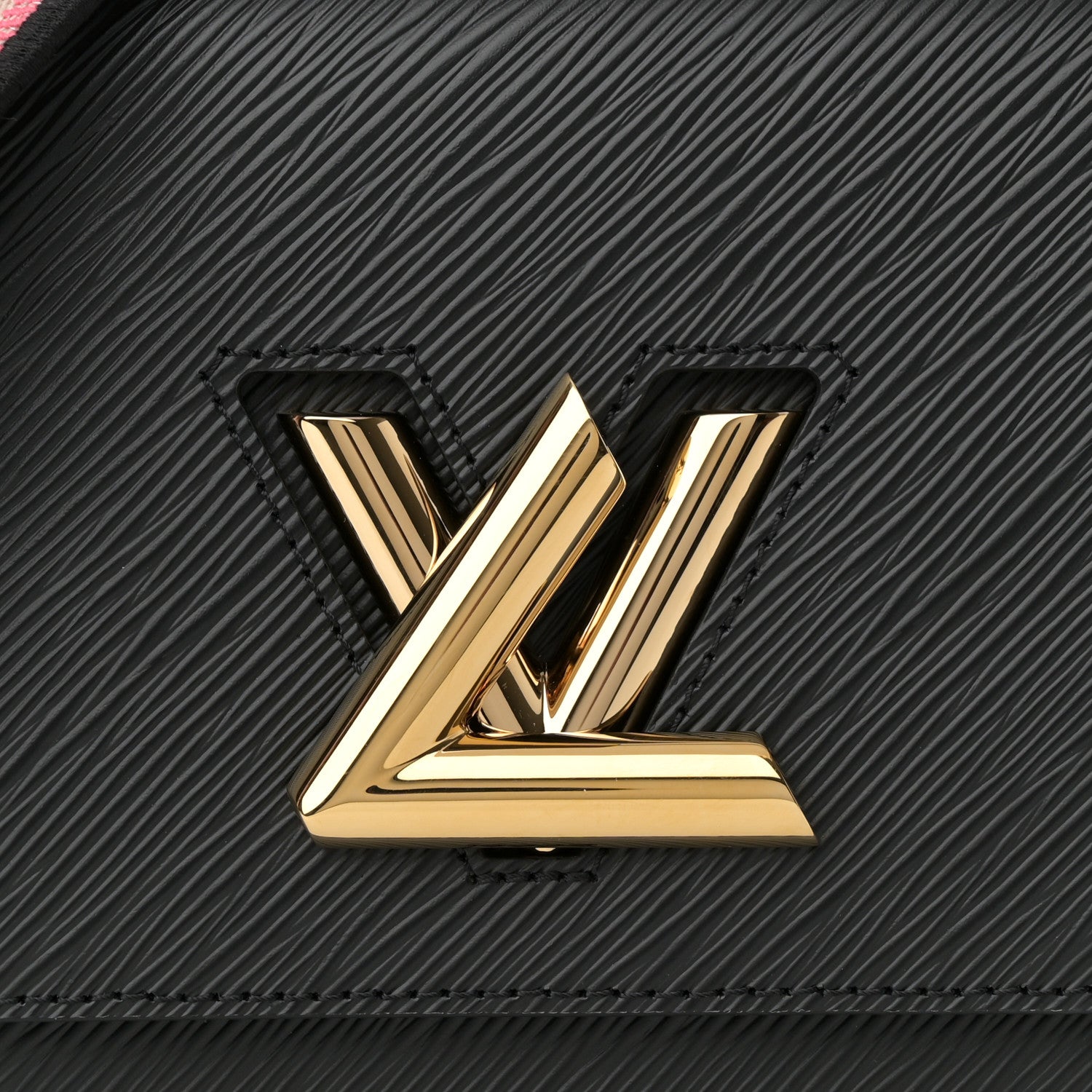 Louis Vuitton Epi Twist Top Handle Shoulder Bag MM Black 8 of 12