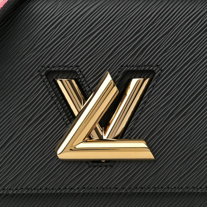 Louis Vuitton Epi Twist Top Handle Shoulder Bag MM Black 8 of 12