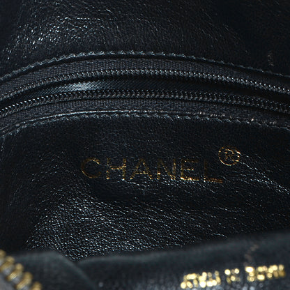 Chanel Lambskin Quilted Tassel Camera Case Dark Silver 6 of 8