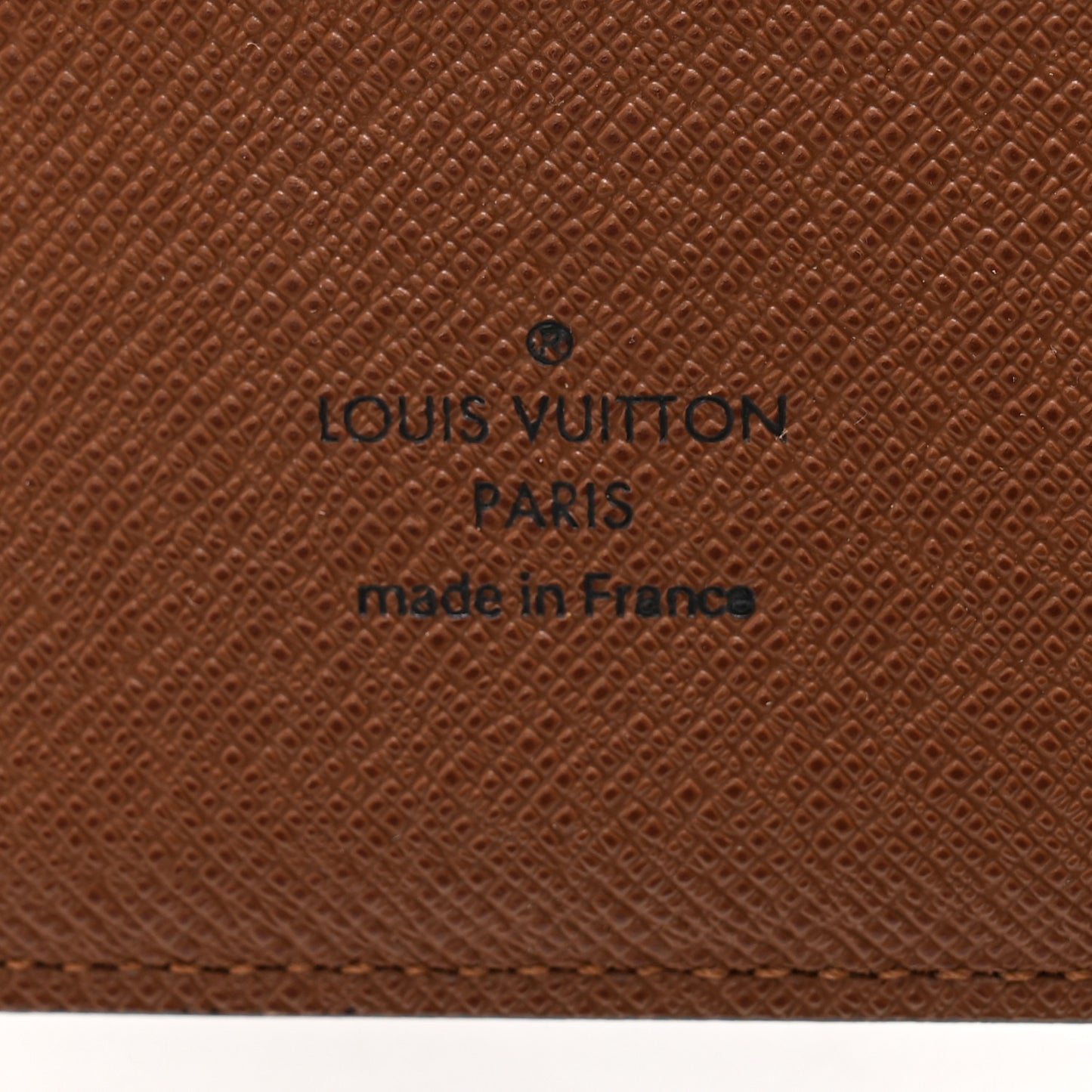 Monogram Large Ring Agenda Cover