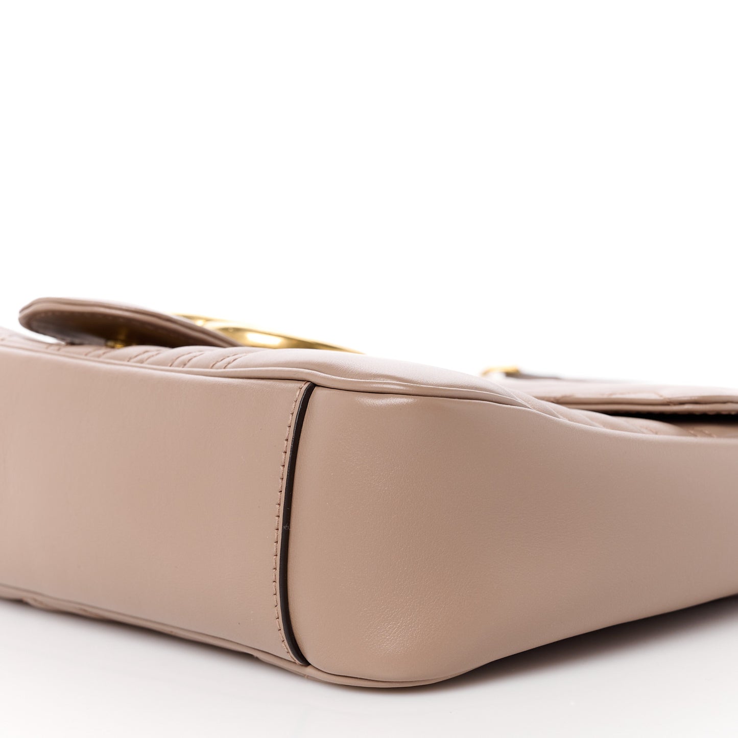 Calfskin Matelasse Medium GG Marmont Shoulder Bag Porcelain Rose