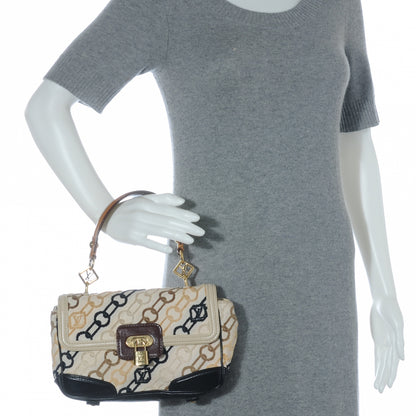 Louis Vuitton Velvet Chains Dolly Beige 2 of 7