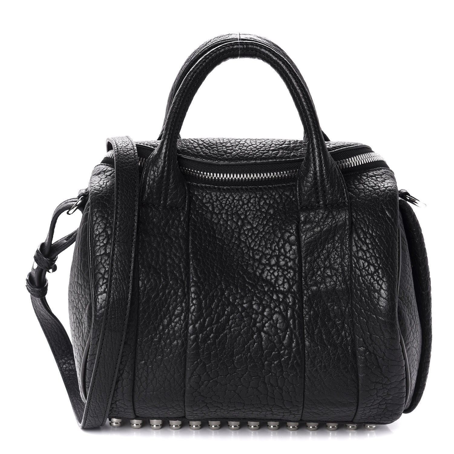 Alexander Wang Pebbled Lambskin Rockie Black Rhodium Hardware 1 of 9