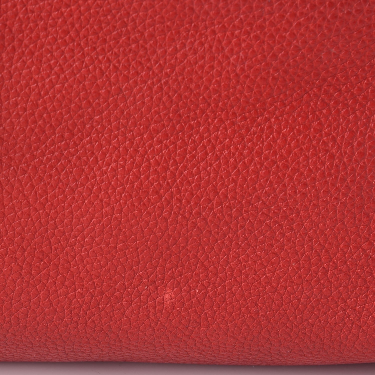 Alexander McQueen Pebbled Calfskin Small Skull Padlock Zip Around Tote Red 14 of 18