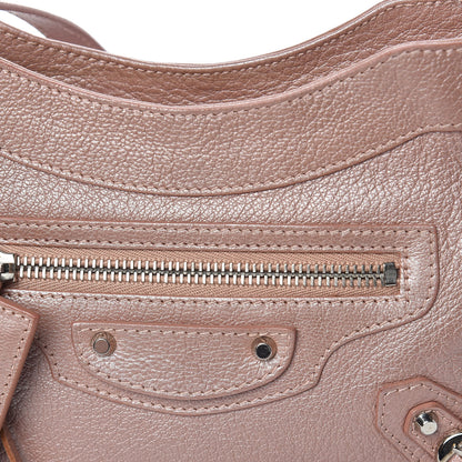 Balenciaga Chevre Classic Silver Hardware Hip Rose 9 of 13