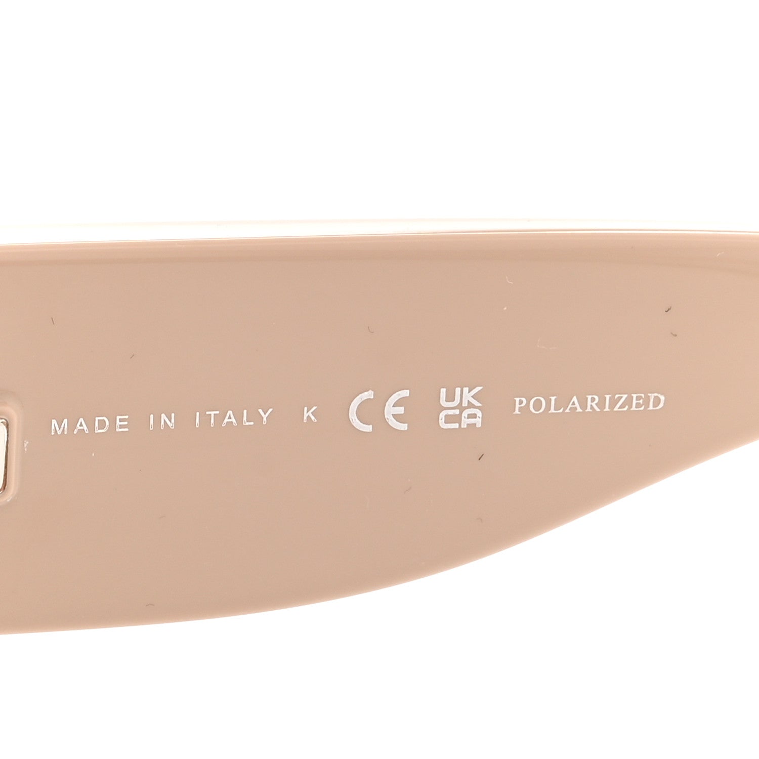 Chanel Acetate Cat Eye Sunglasses 6056 Black Beige 6 of 9