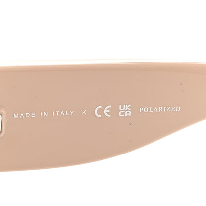 Chanel Acetate Cat Eye Sunglasses 6056 Black Beige 6 of 9