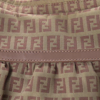 Fendi Zucchino Vitello Hobo Pink 9 of 10