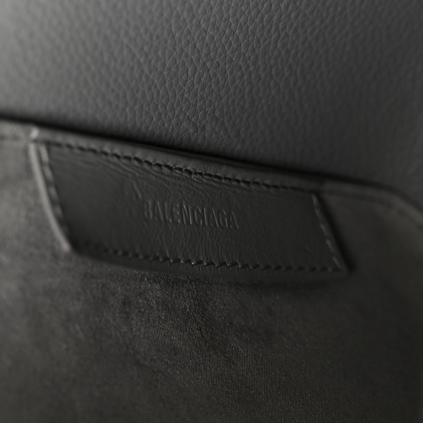 Calfskin Logo Embossed Small Tool 2.0 North-South Tote Balenciaga Grey