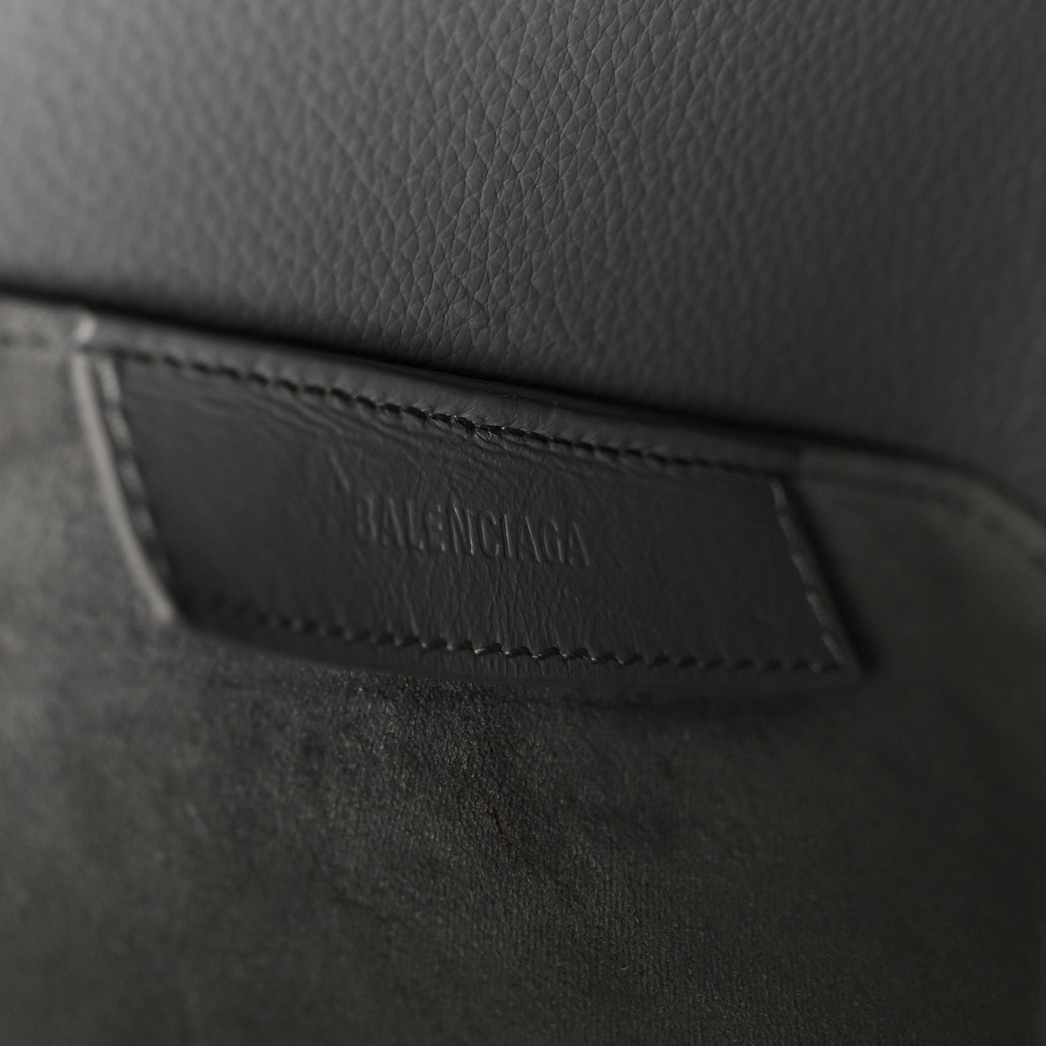 Balenciaga Calfskin Logo Embossed Small Tool 2.0 North-South Tote Balenciaga Grey 7 of 15