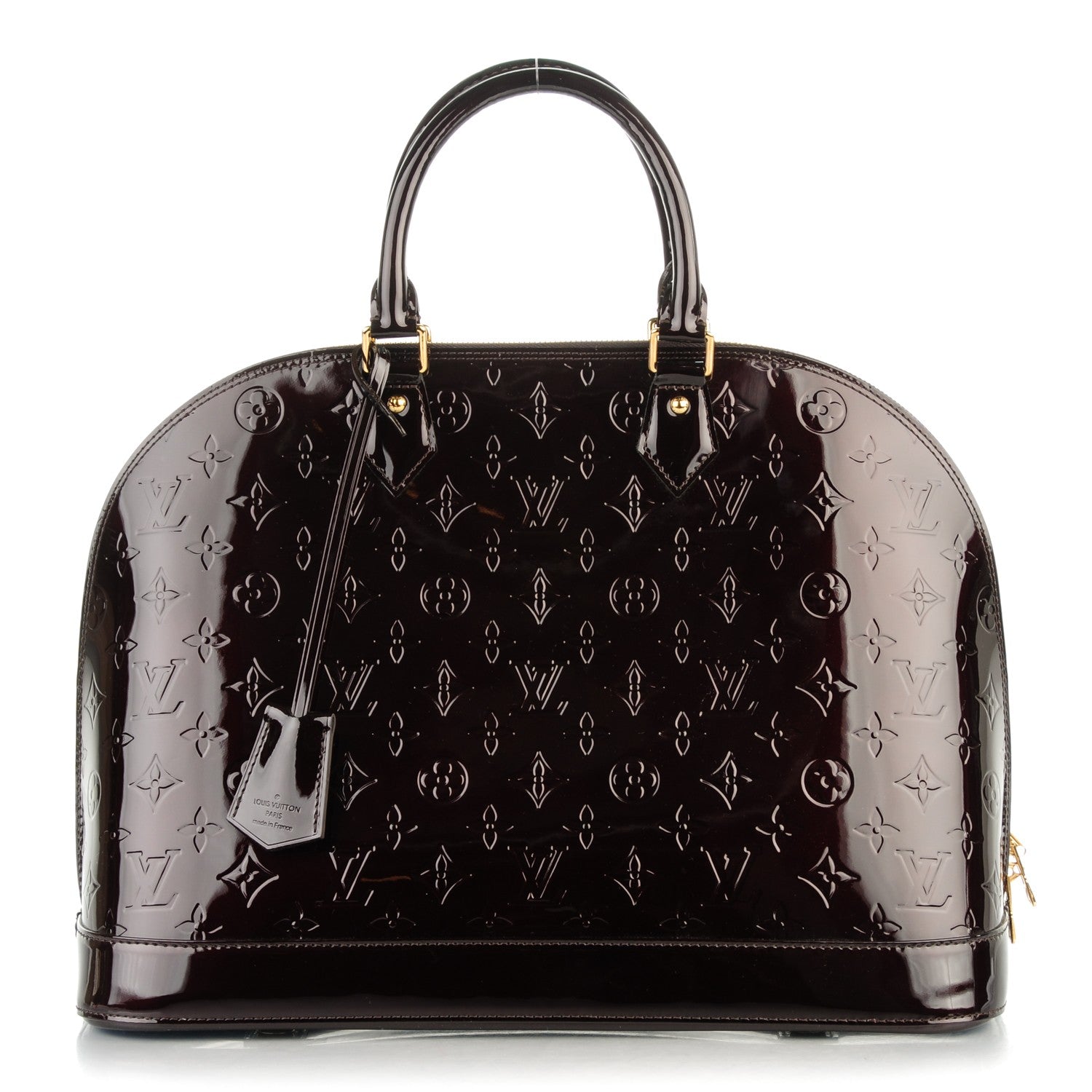 Louis Vuitton Vernis Alma GM Amarante 1 of 7
