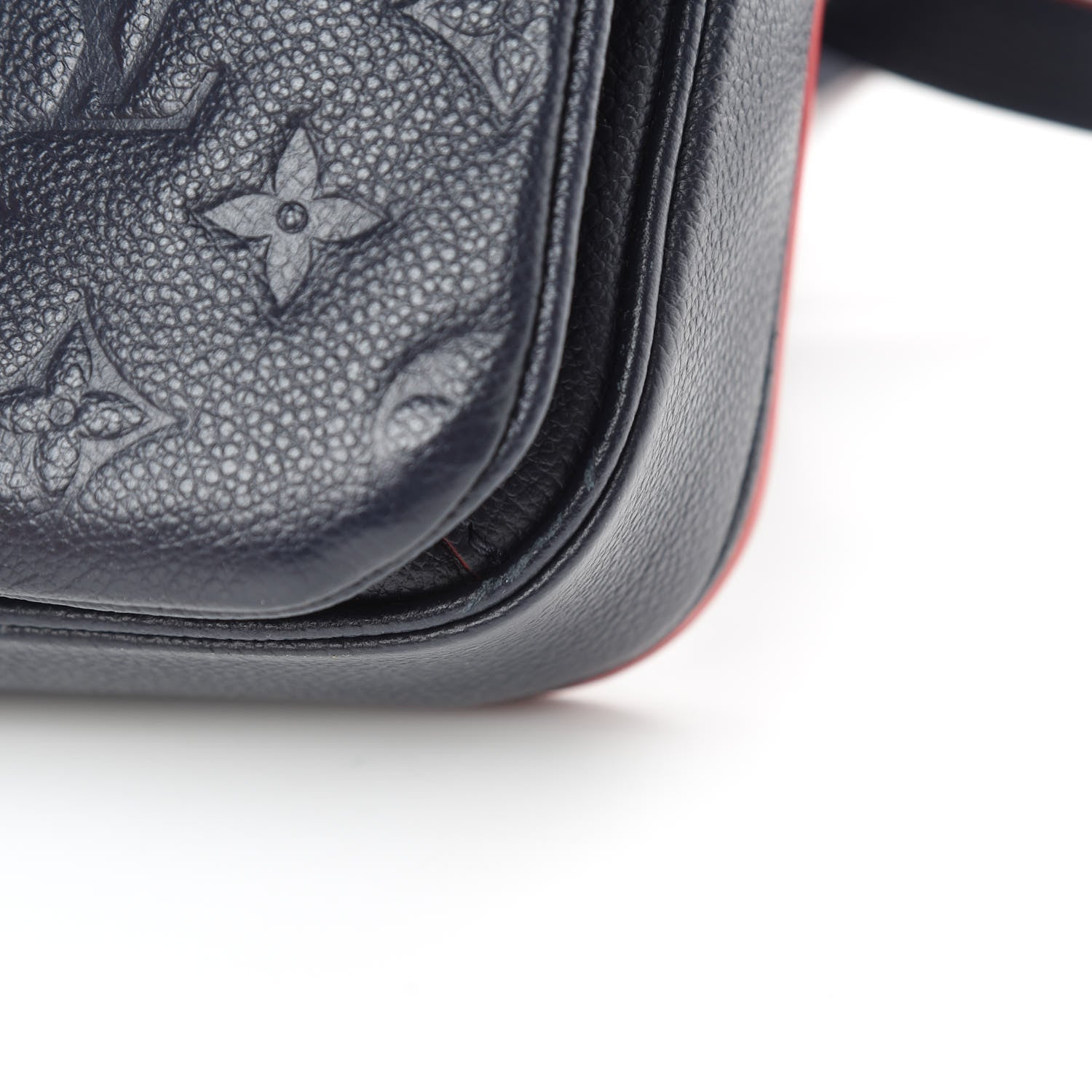 Louis Vuitton Empreinte Pochette Metis Marine Rouge 13 of 13