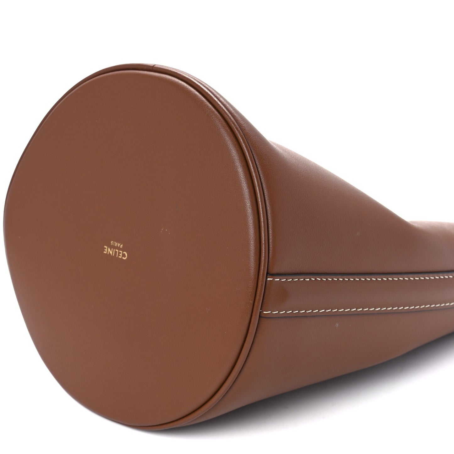 Smooth Calfskin Bucket 16 Bag Tan